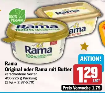 HIT Rama Original oder Rama mit Butter Angebot