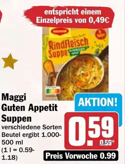 HIT Maggi Guten Appetit Suppen Angebot