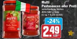 HIT Mutti Pastasaucen oder Pesti Angebot
