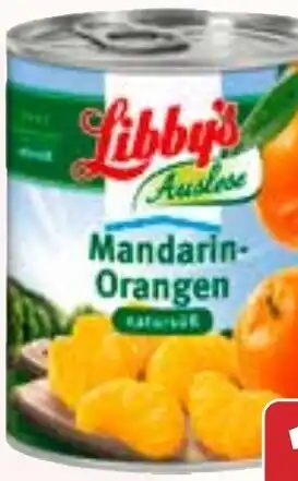 HIT Libby's Natursüß-/ Mandarin Orangen, Pfirsichhälften oder Frucht- Cocktail Angebot