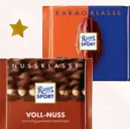 HIT Ritter Sport Nuss-Klasse oder Kakao-Klasse Angebot