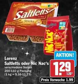 HIT Lorenz Saltletts oder Nic Nac's Angebot