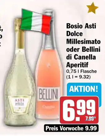 HIT Bosio Asti Dolce Millesimato oder Bellini di Canella Aperitif Angebot