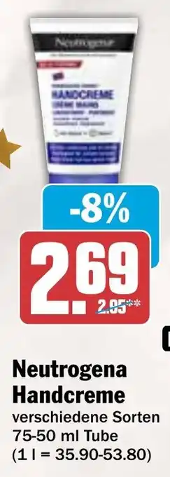 HIT Neutrogena Handcreme Angebot