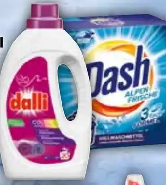 HIT Dalli oder Dash Waschmittel Pulver, Flüssig oder Caps Angebot