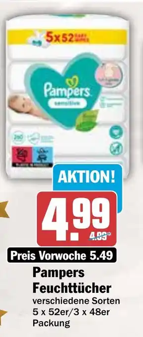 HIT Pampers Feuchttücher Angebot
