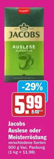 HIT Jacobs Auslese oder Meisterröstung Angebot