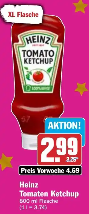 HIT Heinz Tomaten Ketchup Angebot