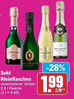 HIT Sekt Kleinflaschen Angebot