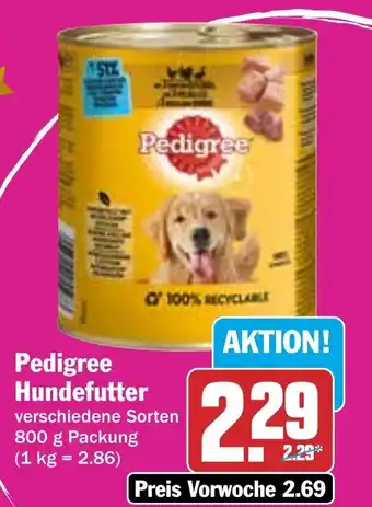 HIT Pedigree Hundefutter Angebot