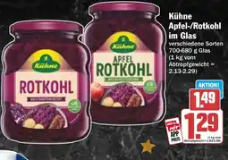 HIT Kühne Apfel-/Rotkohl im Glas Angebot