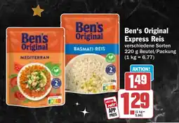 HIT Ben's Original Express Reis Angebot