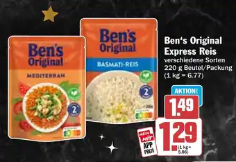 HIT Ben's Original Express Reis Angebot