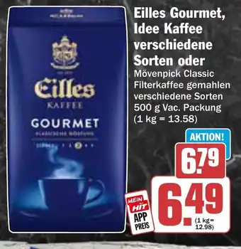 HIT Eilles Gourmet, Idee Kaffee oder Mövenpick Angebot