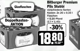 HIT Bitburger Premium Pils Stubbi Angebot