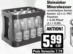 HIT Steinsieker Mineralwasser Angebot