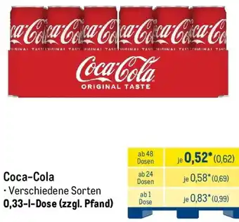 METRO Coca-Cola Angebot