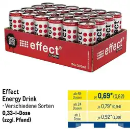 METRO Effect Energy Drink Angebot
