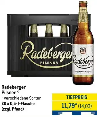 METRO Radeberger Pilsner Angebot