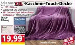 Norma bella casa XXL-Kaschmir-Touch-Decke Angebot