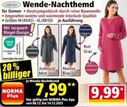 Norma ElleNor Wende-Nachthemd Angebot