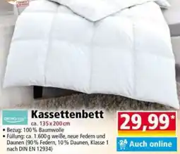 Norma Kassettenbett Angebot