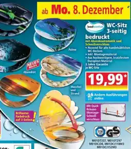 Norma badkomfort WC-Sitz 3-seitig bedruckt Angebot