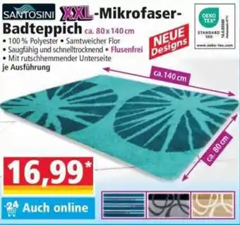 Norma SANTOSINI XXL-Mikrofaser Badteppich Angebot