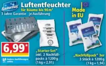 Norma Saubermax Luftentfeuchter Angebot
