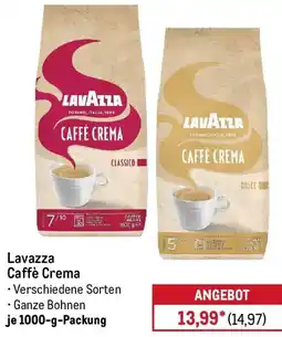 METRO Lavazza Caffè Crema Angebot
