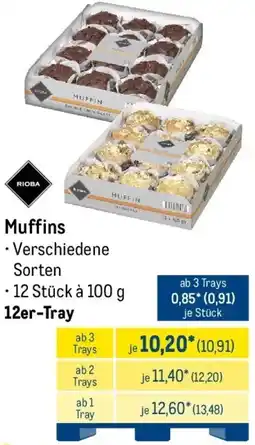 METRO RIOBA Muffins Angebot