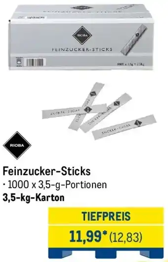METRO RIOBA Feinzucker-Sticks Angebot