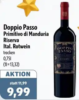 Aktiv Irma Doppio Passo Primitivo di Manduria Riserva Ital. Rotwein Angebot