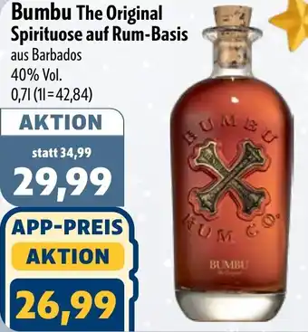 Aktiv Irma Bumbu The Original Spirituose auf Rum-Basis Angebot