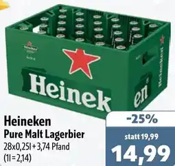 Aktiv Irma Heineken Pure Malt Lagerbier Angebot