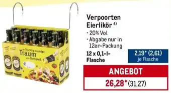 METRO Verpoorten Eierlikör Angebot