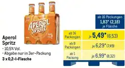 METRO Aperol Spritz Angebot