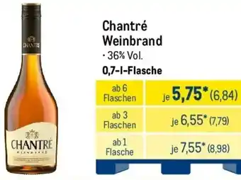 METRO Chantré Weinbrand Angebot