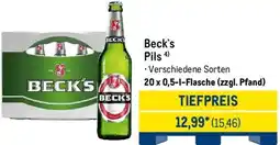 METRO Beck's Pils Angebot