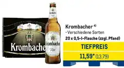 METRO Krombacher Angebot