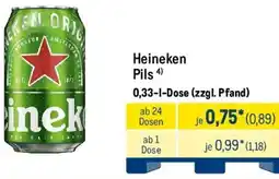 METRO Heineken Pils Angebot