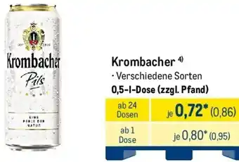 METRO Krombacher Angebot