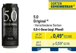 METRO 5.0 Original Angebot