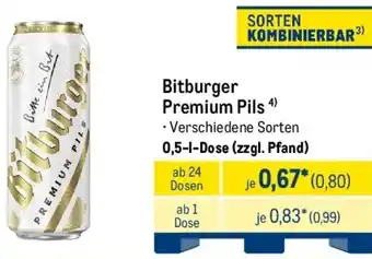 METRO Bitburger Premium Pils Angebot