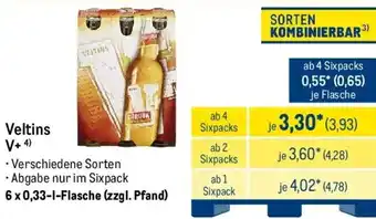 METRO Veltins V+ Angebot