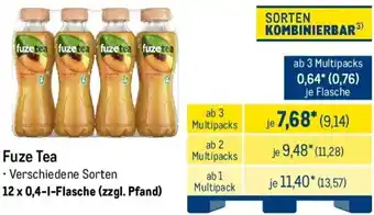 METRO Fuze Tea Angebot