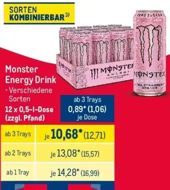 METRO Monster Energy Drink Angebot