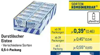 METRO Durstlöscher Eistee Angebot