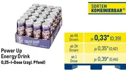 METRO Power Up Energy Drink Angebot