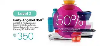 Tupperware Party Angebot 350 Angebot